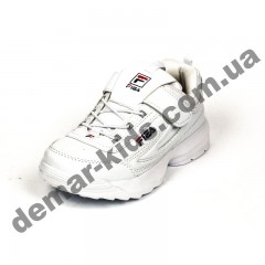 Детские кроссовки Bessky FILA белые